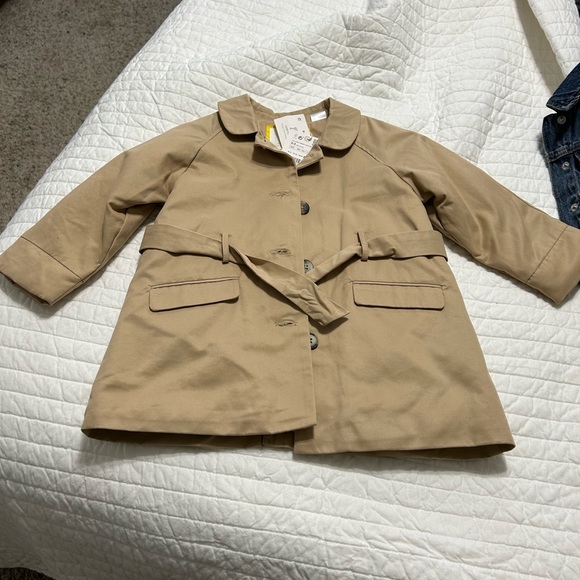Zara Jackets & Coats Zara Little Girl Trench Coat Poshmark